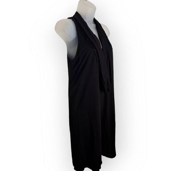 Development by Erica Davies Women's Y2K Cowl Neck Sleeveless Mini Dress Black si - Picture 2 of 6